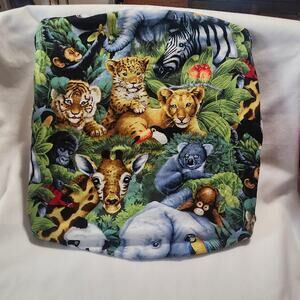 Animal Print Full Coverage QSnap Dust Guard Cover 8 inch Elastic Handmade B16